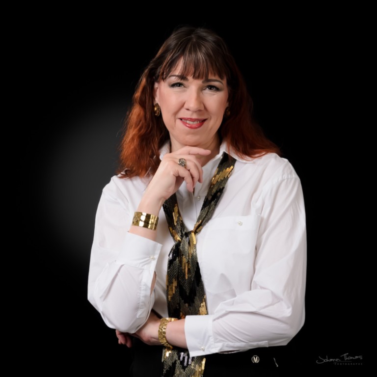 Portrait en studio pour publication pro