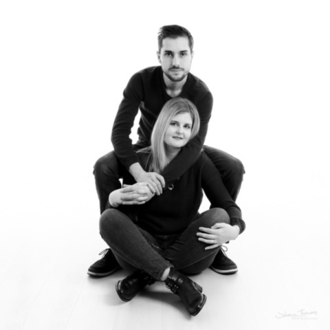 Portrait de couple posé